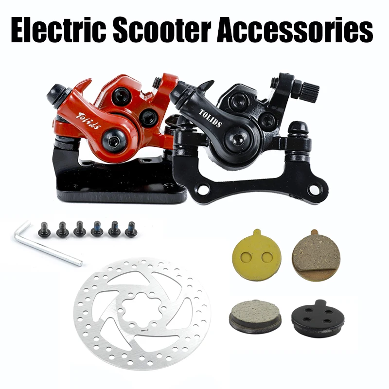 Electric Scooter Front Rear Wheel Brake Device Accessories For KuGoo M4 and M4 Pro Disc Brake Caliper Folding Scooter 
Electric Scooter Front Rear Wheel Brake Device Accessories For KuGoo M4 and M4 Pro Disc Brake Caliper Folding Scooter