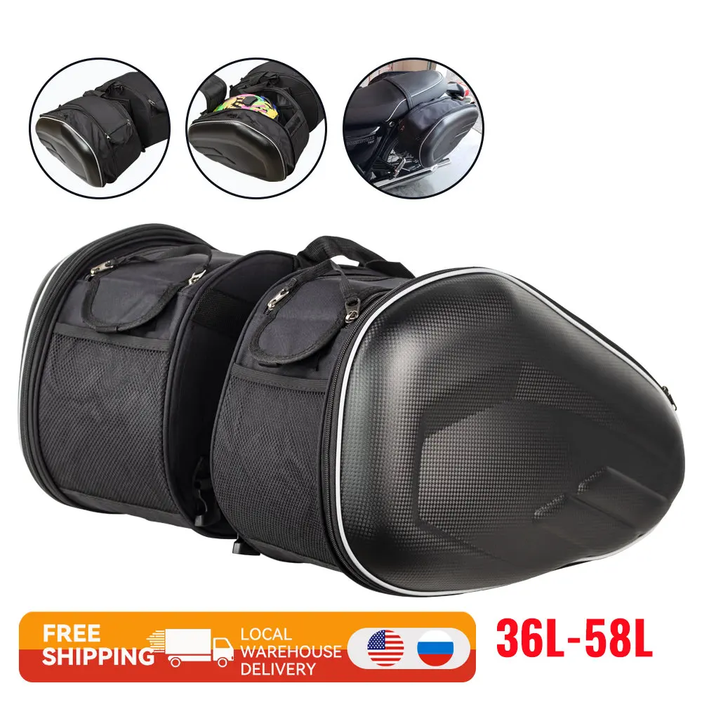 Motorcycle Waterproof Saddle Bag + Plate One Pair Motorcycle Side Helmet Riding Travel Bags
Motorcycle Waterproof Saddle Bag + Plate One Pair Motorcycle Side Helmet Riding Travel Bags