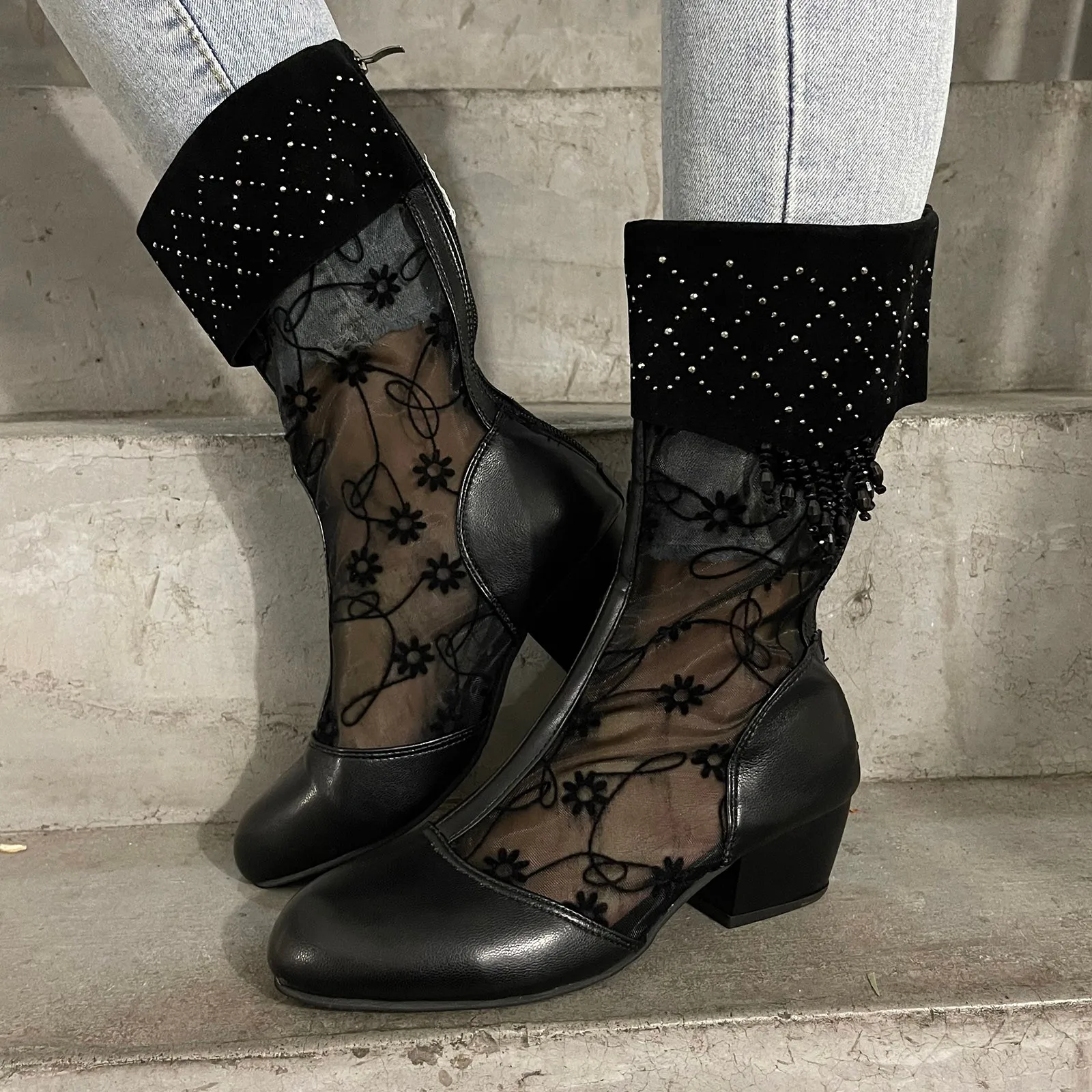 Born Womens Sandals Size 9 Shoes Breathable Boots Short Mesh Retro Chunky Zipper Heels Women's Fashion High Women's sandals
Born Womens Sandals Size 9 Shoes Breathable Boots Short Mesh Retro Chunky Zipper Heels Women's Fashion High Women's sandals