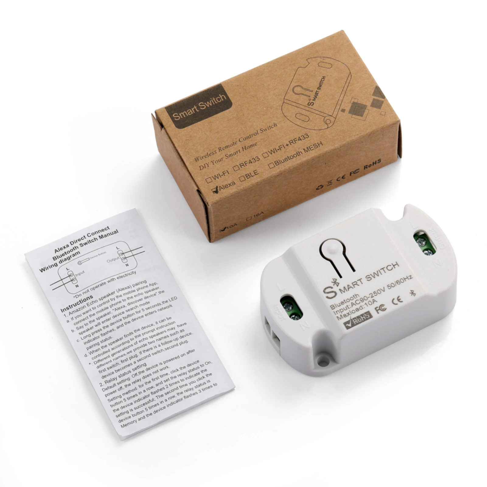 Wireless Relay Receiver Work With Alexa And Echo Universal Wall Diy Relay Mouble Work With Alexa Wireless Remote Control
Wireless Relay Receiver Work With Alexa And Echo Universal Wall Diy Relay Mouble Work With Alexa Wireless Remote Control