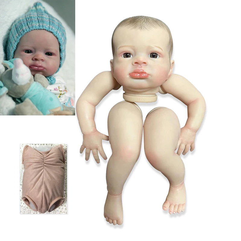 20inch Lanny Finished Reborn Baby Doll Size Already Painted Lifelike Soft Touch Flexible Finished Doll Parts Drop Shipping
20inch Lanny Finished Reborn Baby Doll Size Already Painted Lifelike Soft Touch Flexible Finished Doll Parts Drop Shipping