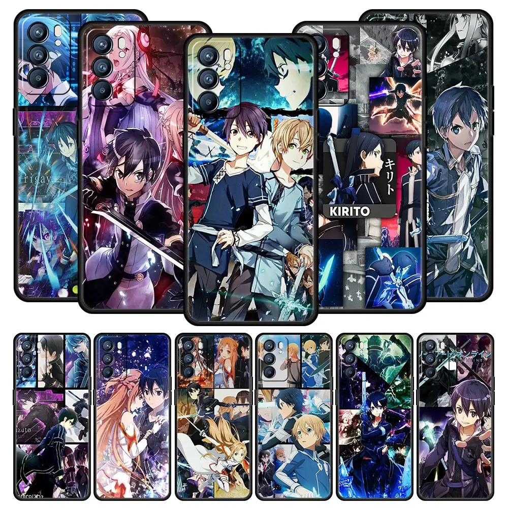 Sword Art Online Anime Phone Case For Oppo Find X5 Pro Reno7 SE Reno6 Z 5G A54 A53 A52 A9 2020 A95 A16 A76 A74 A12 Soft Cover
Sword Art Online Anime Phone Case For Oppo Find X5 Pro Reno7 SE Reno6 Z 5G A54 A53 A52 A9 2020 A95 A16 A76 A74 A12 Soft Cover