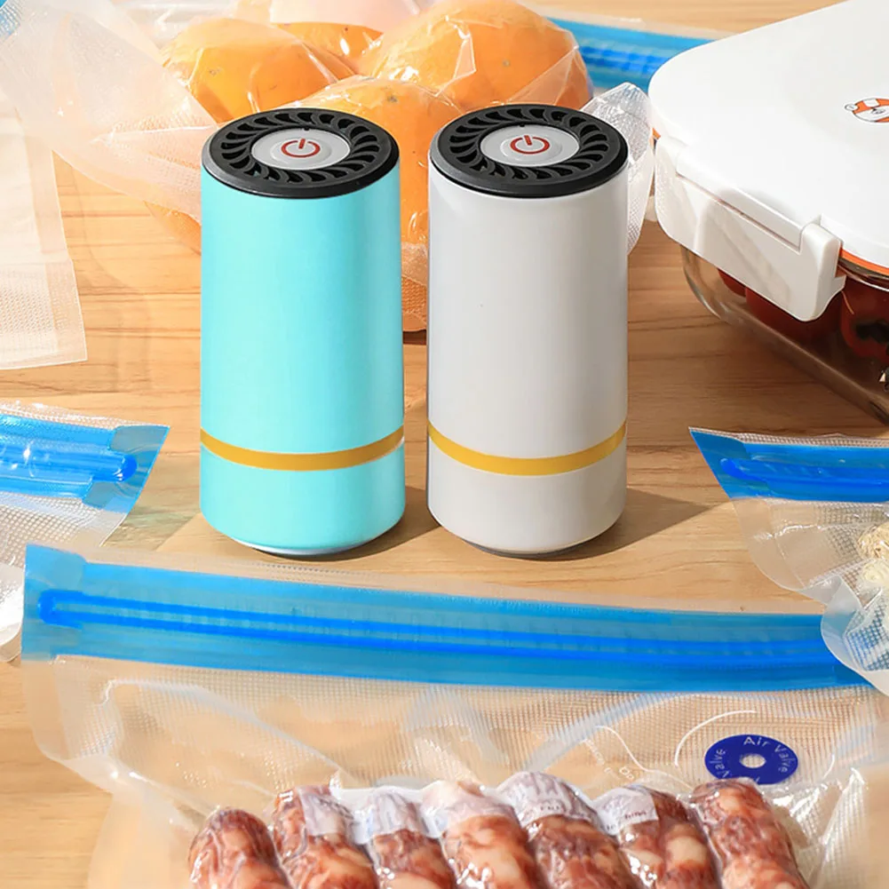 Portable Handheld Vacuum Sealer Pump Gadgets Handheld Vacuum Sealer USB Rechargeable for Inflatable Cushions Travel Storage 
Portable Handheld Vacuum Sealer Pump Gadgets Handheld Vacuum Sealer USB Rechargeable for Inflatable Cushions Travel Storage