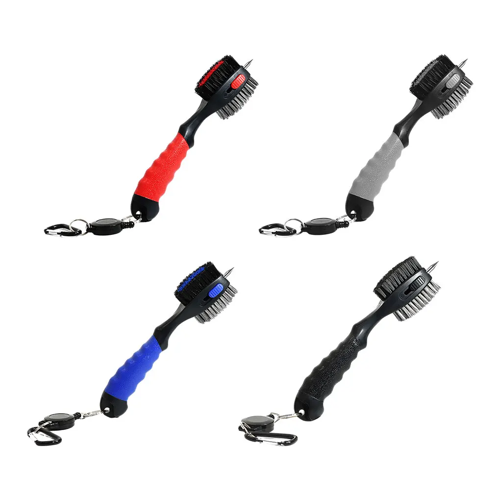 Plastic Golfing Cleaners Brush 2 Sided Ball Groove Cleaning Brushes Retractable Non-Slip Handle Comfortable Grip Red
Plastic Golfing Cleaners Brush 2 Sided Ball Groove Cleaning Brushes Retractable Non-Slip Handle Comfortable Grip Red