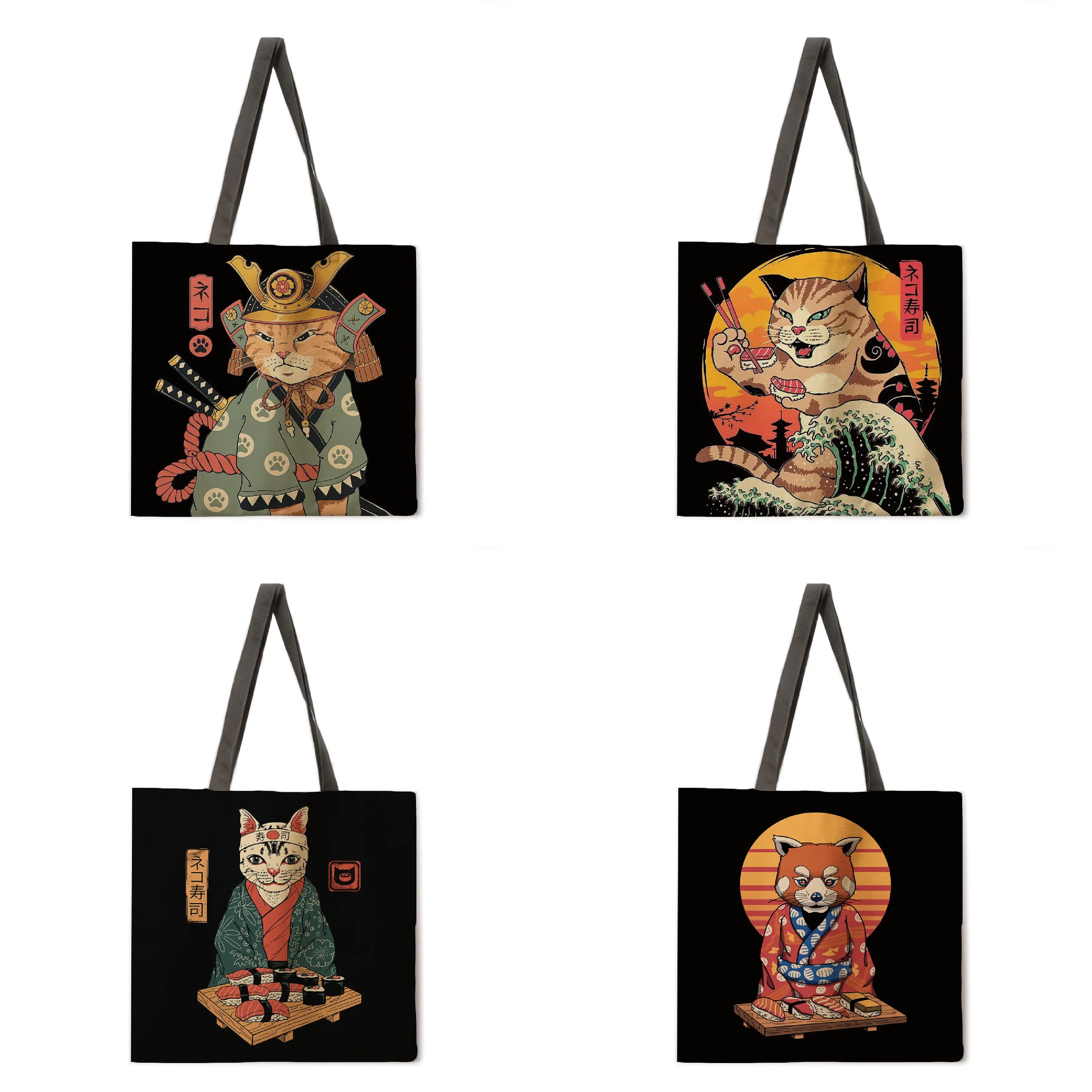 Sushi cat printed handbag African women's fashion handbag women's shopping bag teen black brown girls Shoulder Bag Beach
Sushi cat printed handbag African women's fashion handbag women's shopping bag teen black brown girls Shoulder Bag Beach
