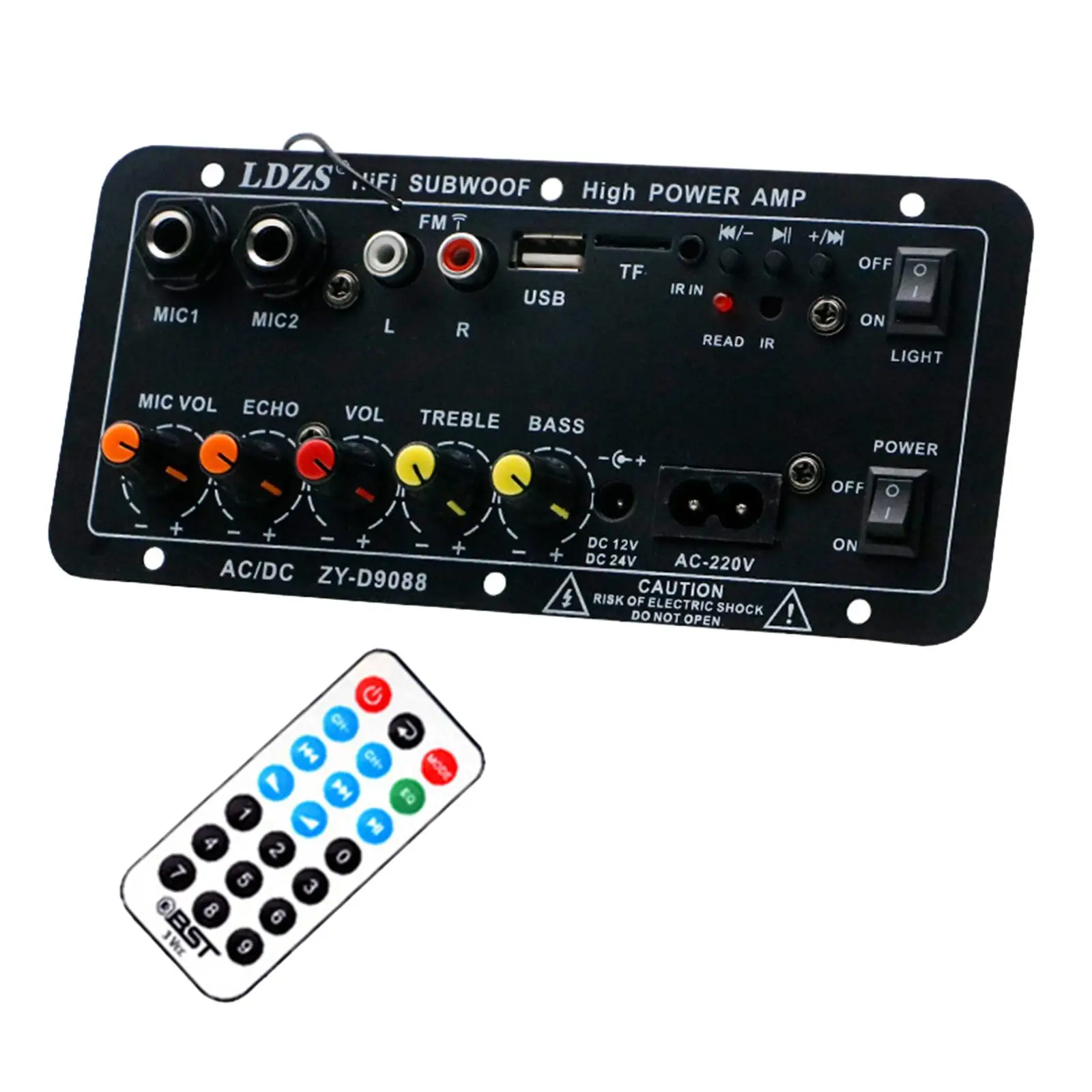 Microphone Karaoke Power Amplifier Board Multiple Protections Sound Board Console for KTV Desktop Computers Tv Speaker PC
Microphone Karaoke Power Amplifier Board Multiple Protections Sound Board Console for KTV Desktop Computers Tv Speaker PC