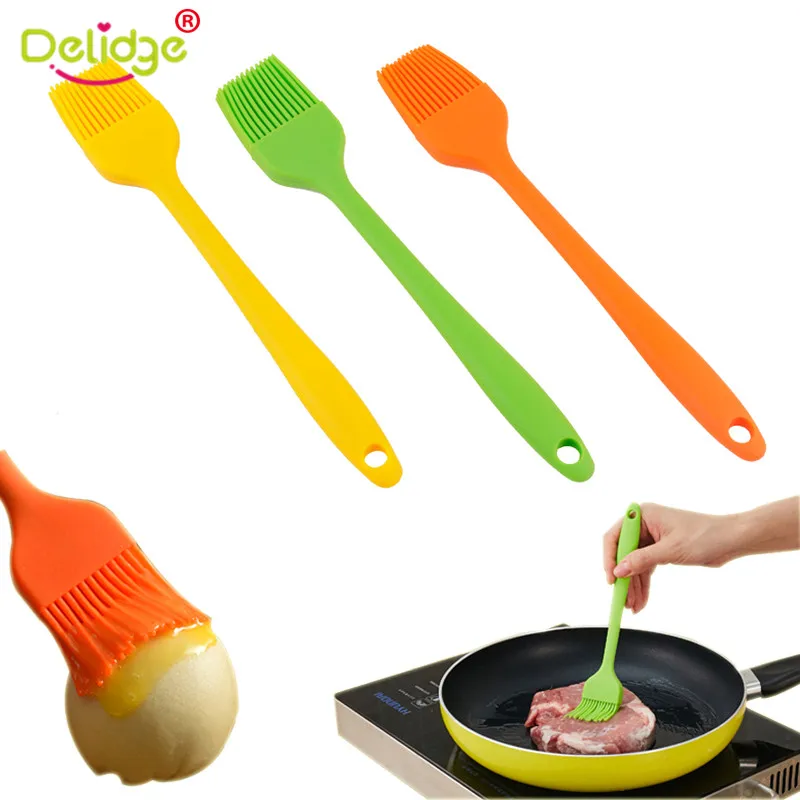 1Pc Candy Color Silicone Basting Pastry Brush Oil Brushes For Cake Bread Butter Baking Tools Honey Tool Kitchen Safety BBQ Brush
1Pc Candy Color Silicone Basting Pastry Brush Oil Brushes For Cake Bread Butter Baking Tools Honey Tool Kitchen Safety BBQ Brush