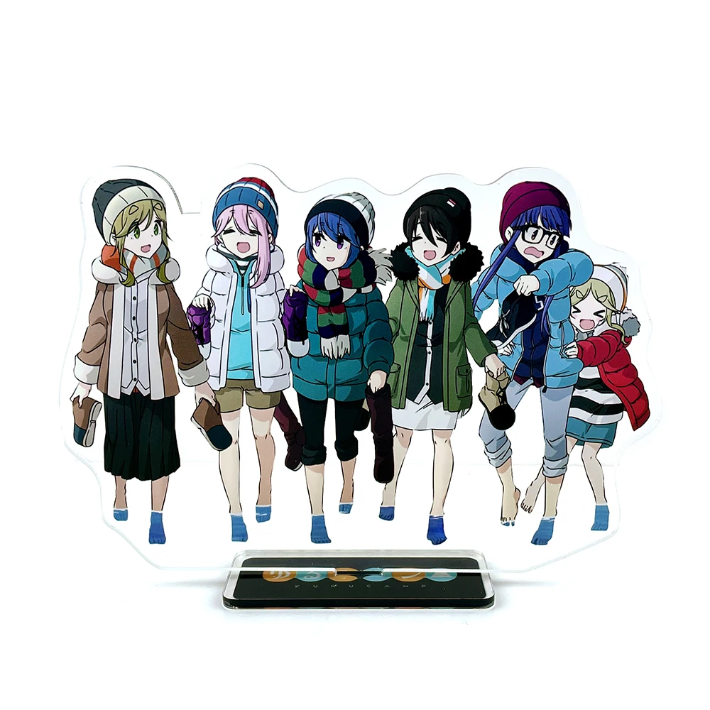 Yuru Camp group walking style Rin Sakura Nadeshiko Minami Aoi acrylic stand figure model plate holder cake topper anime
Yuru Camp group walking style Rin Sakura Nadeshiko Minami Aoi acrylic stand figure model plate holder cake topper anime