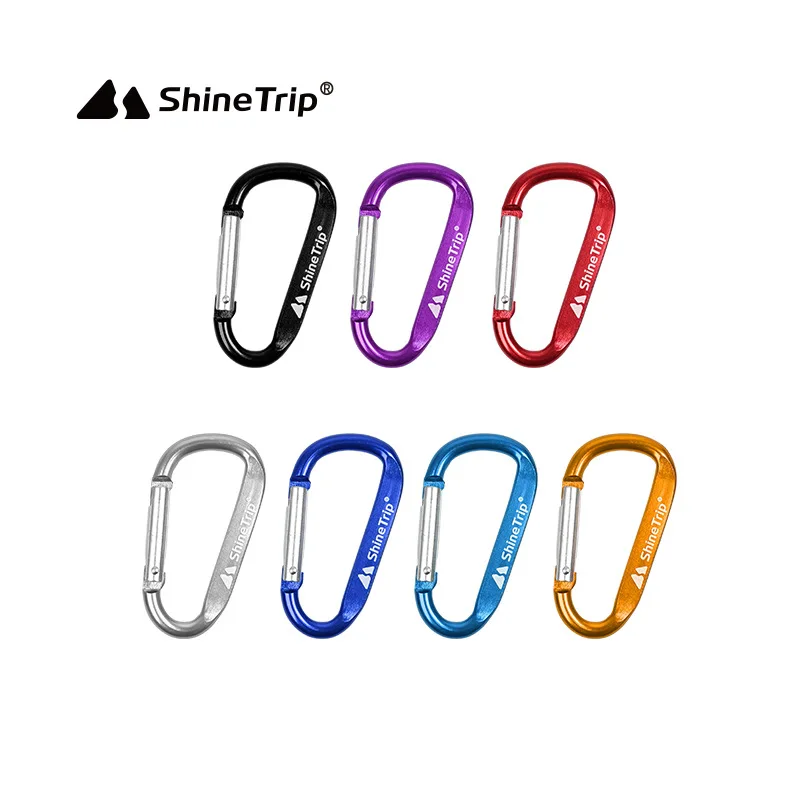 ShineTrip Aluminum Carabiner Clips D Shape Outdoor Climbing Camping Multi Tools EDC Spring Keychain Hook Lock Buckle Small
ShineTrip Aluminum Carabiner Clips D Shape Outdoor Climbing Camping Multi Tools EDC Spring Keychain Hook Lock Buckle Small