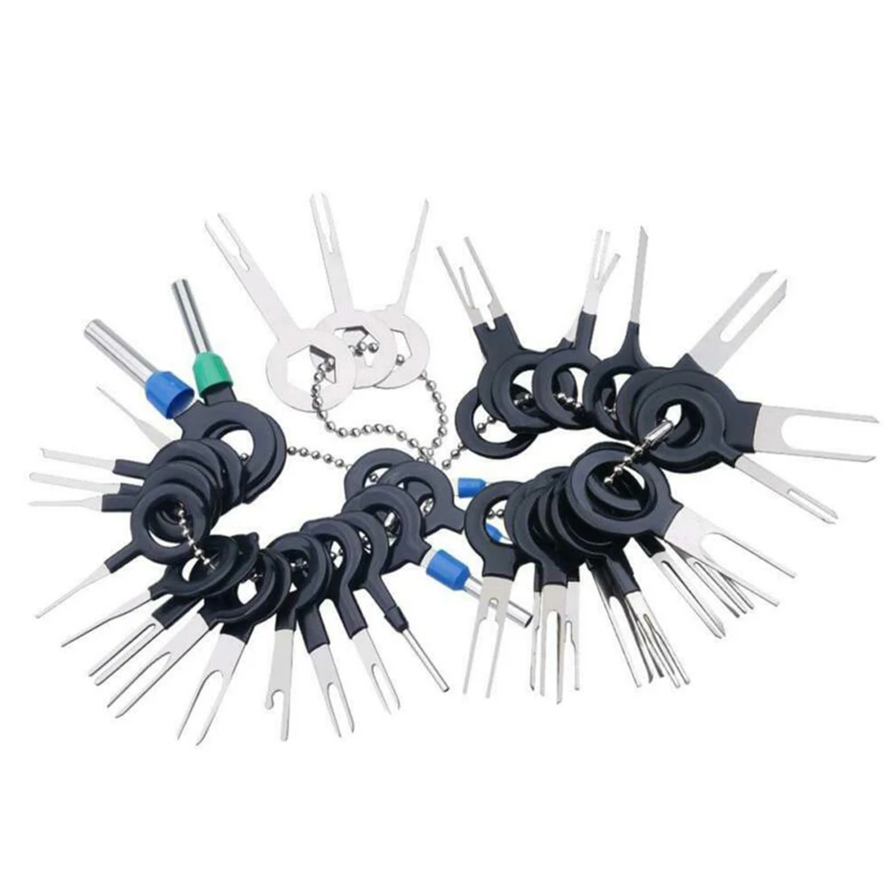 41PCS Stainless Steel 301 Terminal Removal Tool Extractor Pin Automotive Car Wire Plug Connector For Mechanical Repair Home
41PCS Stainless Steel 301 Terminal Removal Tool Extractor Pin Automotive Car Wire Plug Connector For Mechanical Repair Home