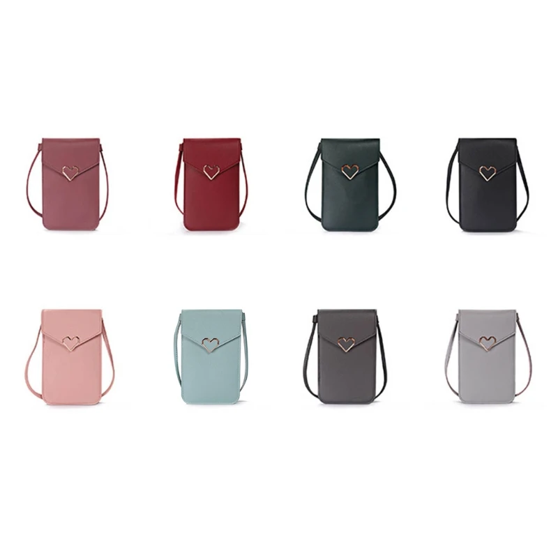 Small Leather Crossbody Cell Phone Purse for Women Girls, Mini Messenger Shoulder Handbag Wallet with Credit Card Slots
Small Leather Crossbody Cell Phone Purse for Women Girls, Mini Messenger Shoulder Handbag Wallet with Credit Card Slots