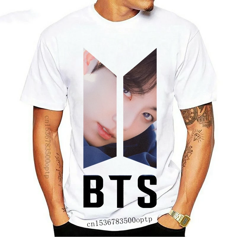 Camiseta Harajuku para hombre, ropa de calle, Menharajuku, Jungkook, blanca, nueva
Camiseta Harajuku para hombre, ropa de calle, Menharajuku, Jungkook, blanca, nueva