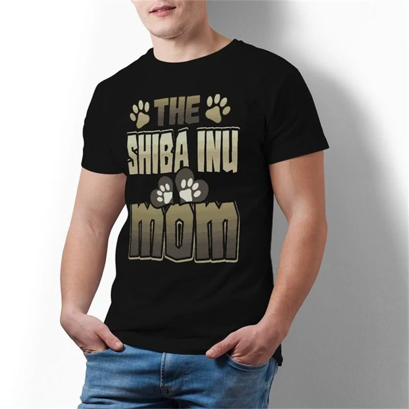 THE SHBA INU MOM Letter Printed Men T-Shirt Short Sleeve Round Neck Fashion Graphic Basic Shirt Oversized Man Casual Tees Tops 
THE SHBA INU MOM Letter Printed Men T-Shirt Short Sleeve Round Neck Fashion Graphic Basic Shirt Oversized Man Casual Tees Tops