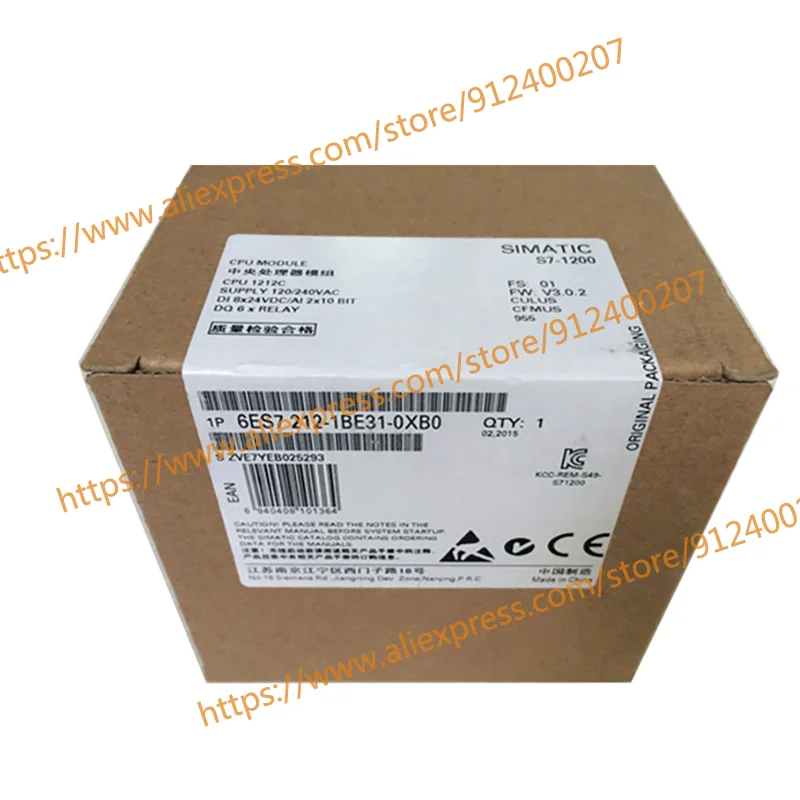 Продаем только новые оригинальные 6ES7212-1BE31-0XB0 6ES7 212-1BE31-0XB0
Продаем только новые оригинальные 6ES7212-1BE31-0XB0 6ES7 212-1BE31-0XB0