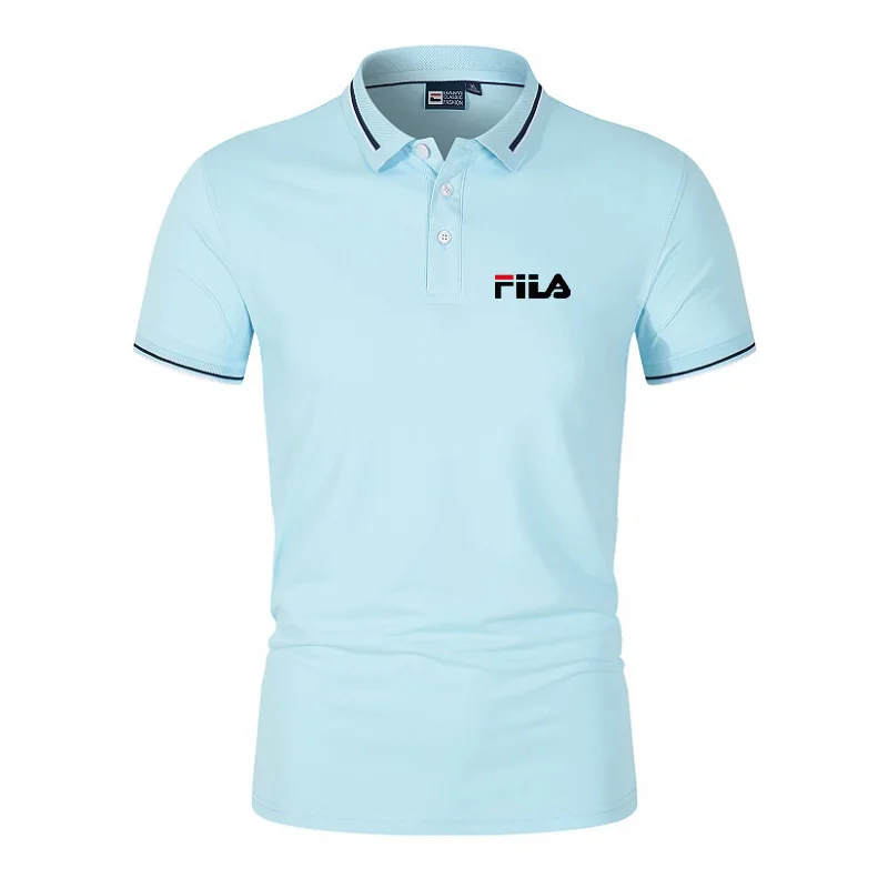 New Summer High Quality Men's Lapel Slim Fit Breathable Short Sleeve Outdoor Sports POLO Business Fashion Temperament T-shirt
New Summer High Quality Men's Lapel Slim Fit Breathable Short Sleeve Outdoor Sports POLO Business Fashion Temperament T-shirt