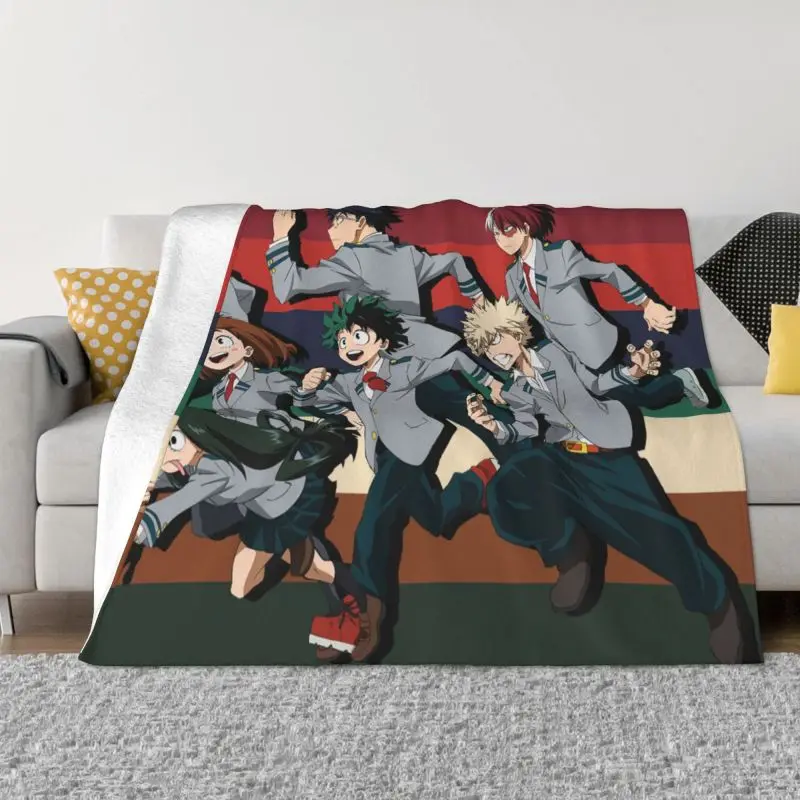 My Hero Academia Izuku Midoriya Blanket Flannel Fleece Warm Tsuyu Asui Anime Throw Blankets for Travel Bed Couch Bedspreads
My Hero Academia Izuku Midoriya Blanket Flannel Fleece Warm Tsuyu Asui Anime Throw Blankets for Travel Bed Couch Bedspreads