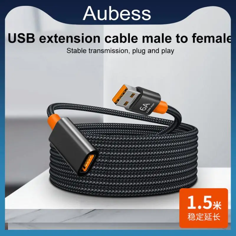 1.5m Male-to-female Fast Charging Cord Transmission Data Cable Usb 3.0 High-speed Hot For Smart Tv Computer Camera Printer
1.5m Male-to-female Fast Charging Cord Transmission Data Cable Usb 3.0 High-speed Hot For Smart Tv Computer Camera Printer