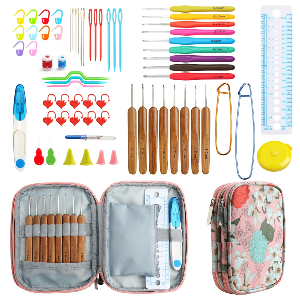 Crochet Knitting Needles Knitting Needles Set With Bag Crochet Hook Set DIY Needle Art Craft
Crochet Knitting Needles Knitting Needles Set With Bag Crochet Hook Set DIY Needle Art Craft