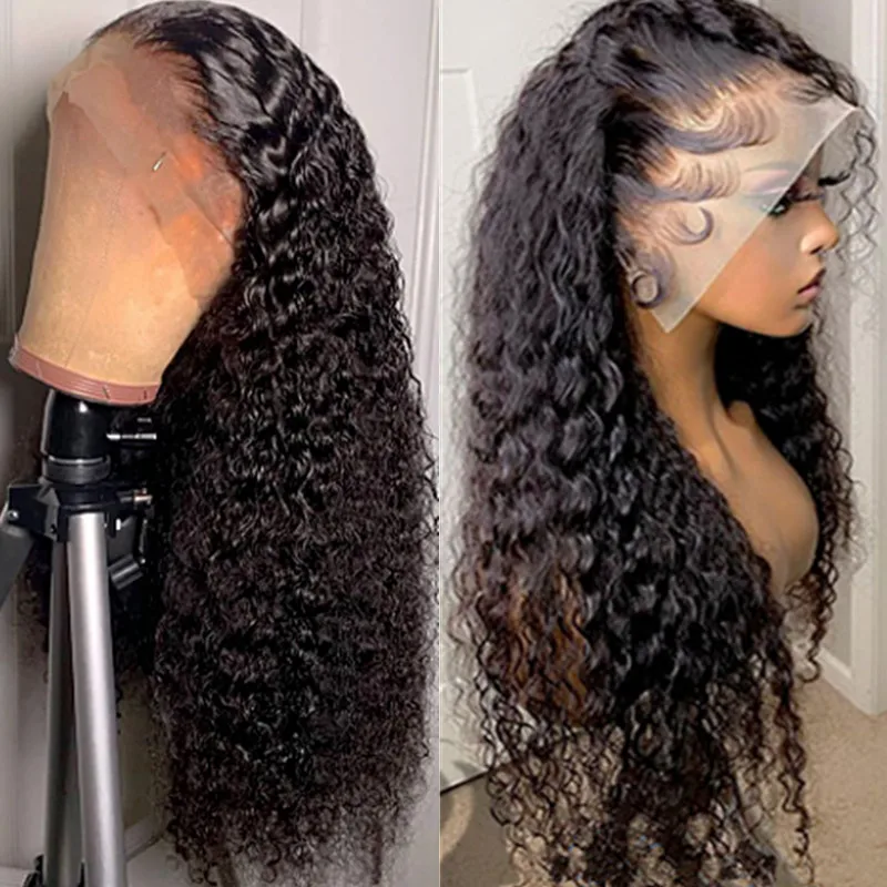 Synthetic Lace Front Wig Black Kinky Curly 26 Inch Long For Women With Baby Hair Pre Plucked 180% Density Daily Cosplay
Synthetic Lace Front Wig Black Kinky Curly 26 Inch Long For Women With Baby Hair Pre Plucked 180% Density Daily Cosplay