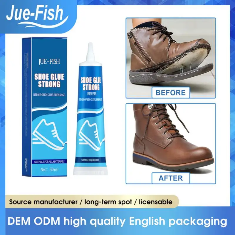 50ml Shoe Glue Waterproof Repair Shoes Universal Adhesive Glue Instant Strong Shoe Adhesive Shoemaker Professional Repair Tools
50ml Shoe Glue Waterproof Repair Shoes Universal Adhesive Glue Instant Strong Shoe Adhesive Shoemaker Professional Repair Tools