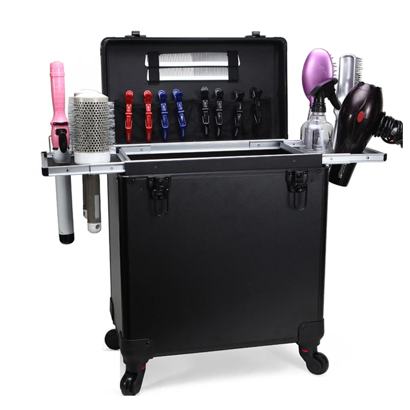 Hot! Hairdresser Makeup Artist Luggage Toolbox Trolley Hair Stylist Suitcase Barber Large Capacity Personality Hairdressing Kit
Hot! Hairdresser Makeup Artist Luggage Toolbox Trolley Hair Stylist Suitcase Barber Large Capacity Personality Hairdressing Kit