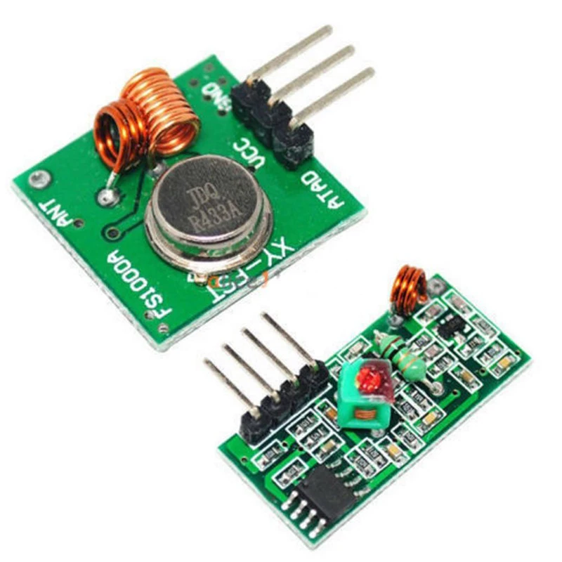 

433Mhz RF Transmitter Receiver Modules Super Regenerative Wireless Chip For Arduino/ARM/MCU WL 433Mhz Transmitter Receiver Board
