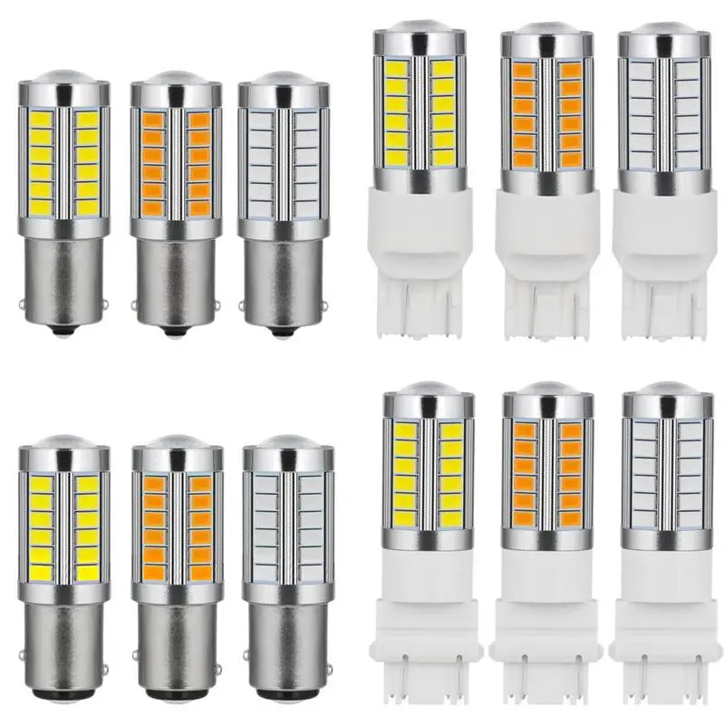 1pc 1157 1156 5730 5630 33SMD T20 LED Car Turning Light Auto Tail Brake Light Reverse Bulb Highlight Signal Lamp 12V DRL Lights
1pc 1157 1156 5730 5630 33SMD T20 LED Car Turning Light Auto Tail Brake Light Reverse Bulb Highlight Signal Lamp 12V DRL Lights