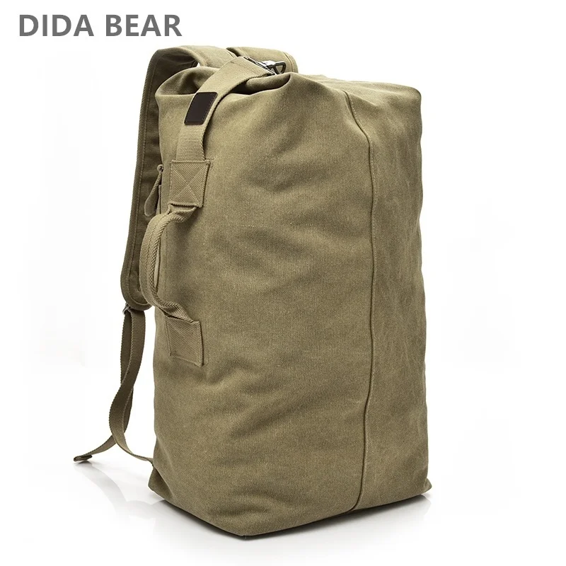 Man Travel Backpack Large Capacity Mountaineering Hand Bag High Quality Canvas Bucket Shoulder Bags Men Backpacks
Man Travel Backpack Large Capacity Mountaineering Hand Bag High Quality Canvas Bucket Shoulder Bags Men Backpacks