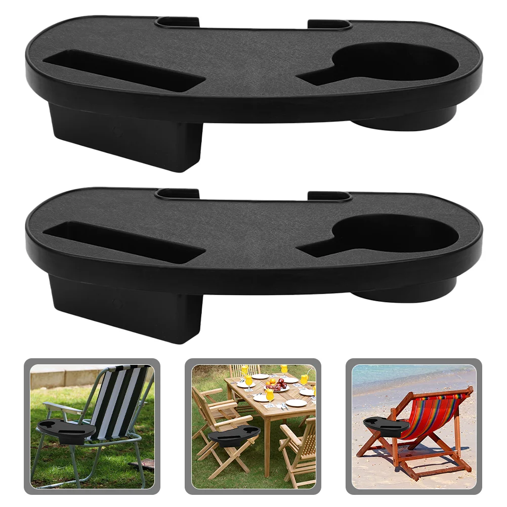 2 Pcs Reclining Chairs Cup Holder Attachment Tray Holders For Beach Portable Drink Plastic Arm Outdoor Beverage
2 Pcs Reclining Chairs Cup Holder Attachment Tray Holders For Beach Portable Drink Plastic Arm Outdoor Beverage