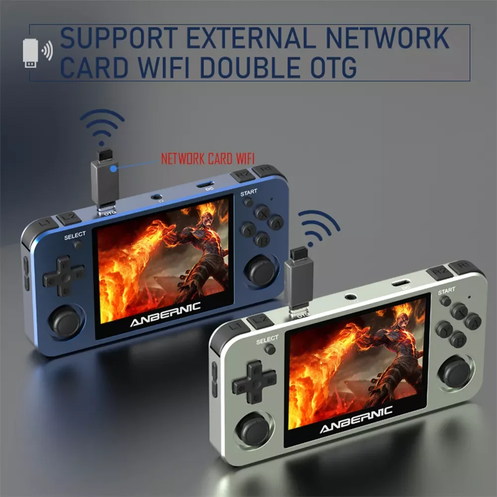 For Anbernic RG351MP Retro Game Player Pocket Handheld Portable Console Kit 6GB Support TF Extender External WiFi Gift videogame
For Anbernic RG351MP Retro Game Player Pocket Handheld Portable Console Kit 6GB Support TF Extender External WiFi Gift videogame