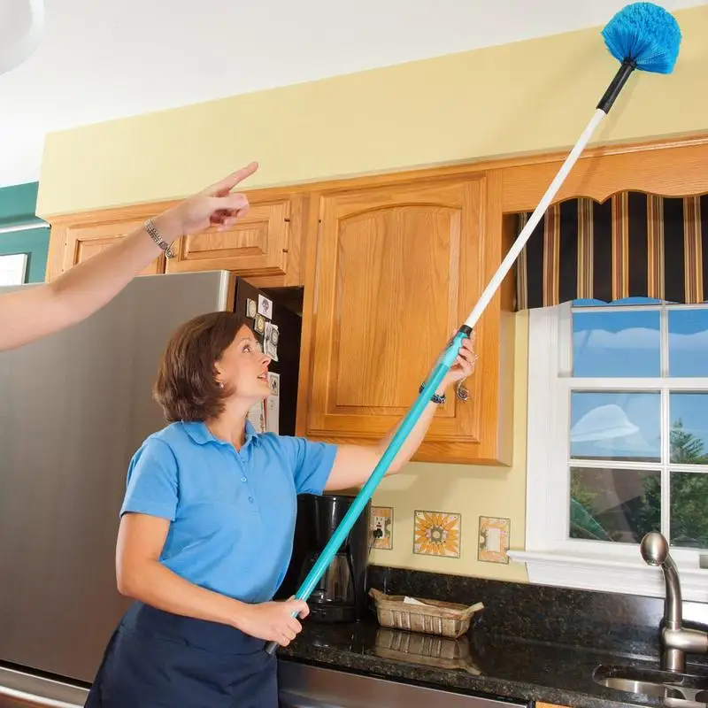 Extended Cobweb Duster Adjustable Fiber Brush Head Dust Cleaner Bendable Cleaning Tool Kitchen Bathroom Household Accessories
Extended Cobweb Duster Adjustable Fiber Brush Head Dust Cleaner Bendable Cleaning Tool Kitchen Bathroom Household Accessories