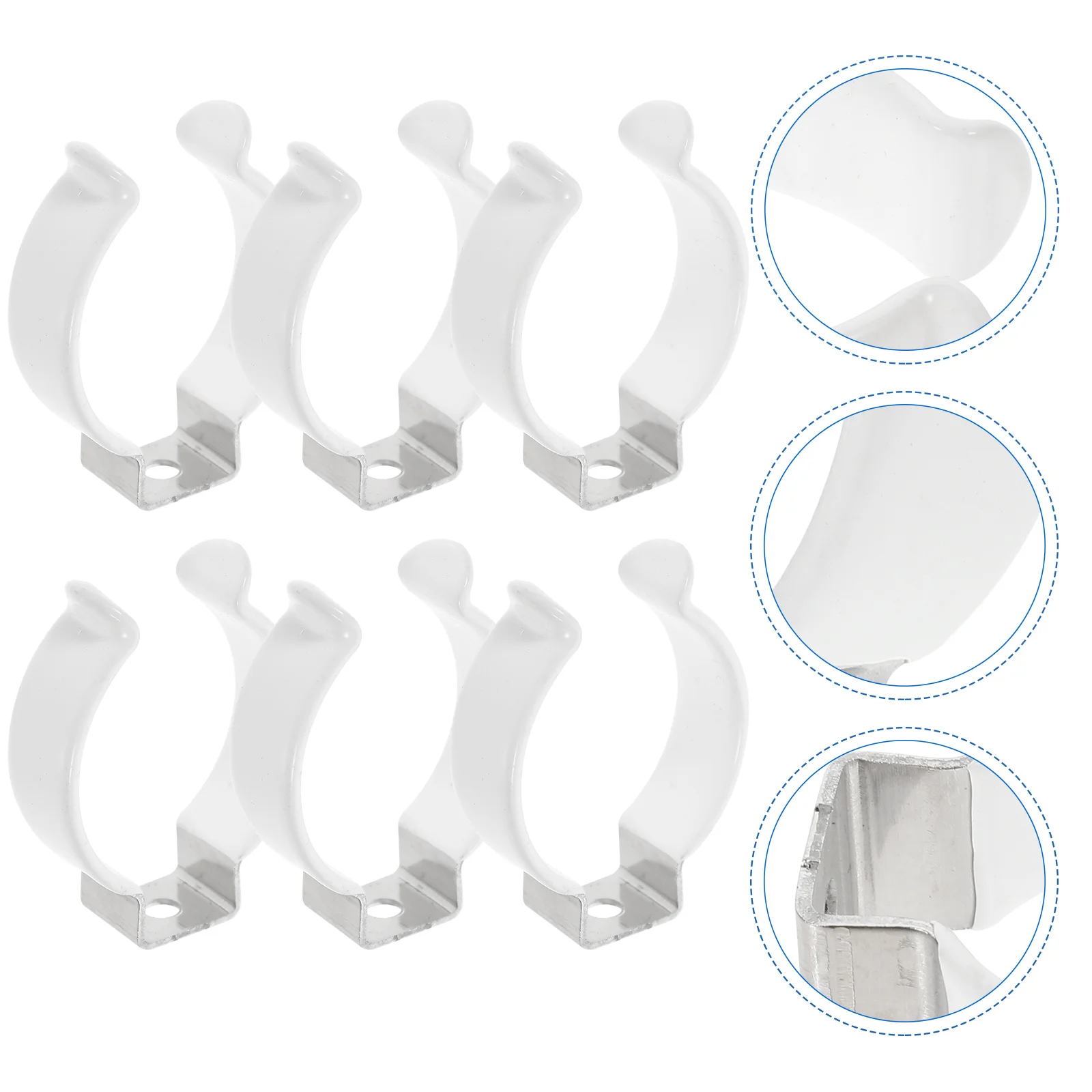 Флуоресцентная трубка T12 лампа Пряжка кронштейны из нержавеющей стали марганцевый светильник держатель