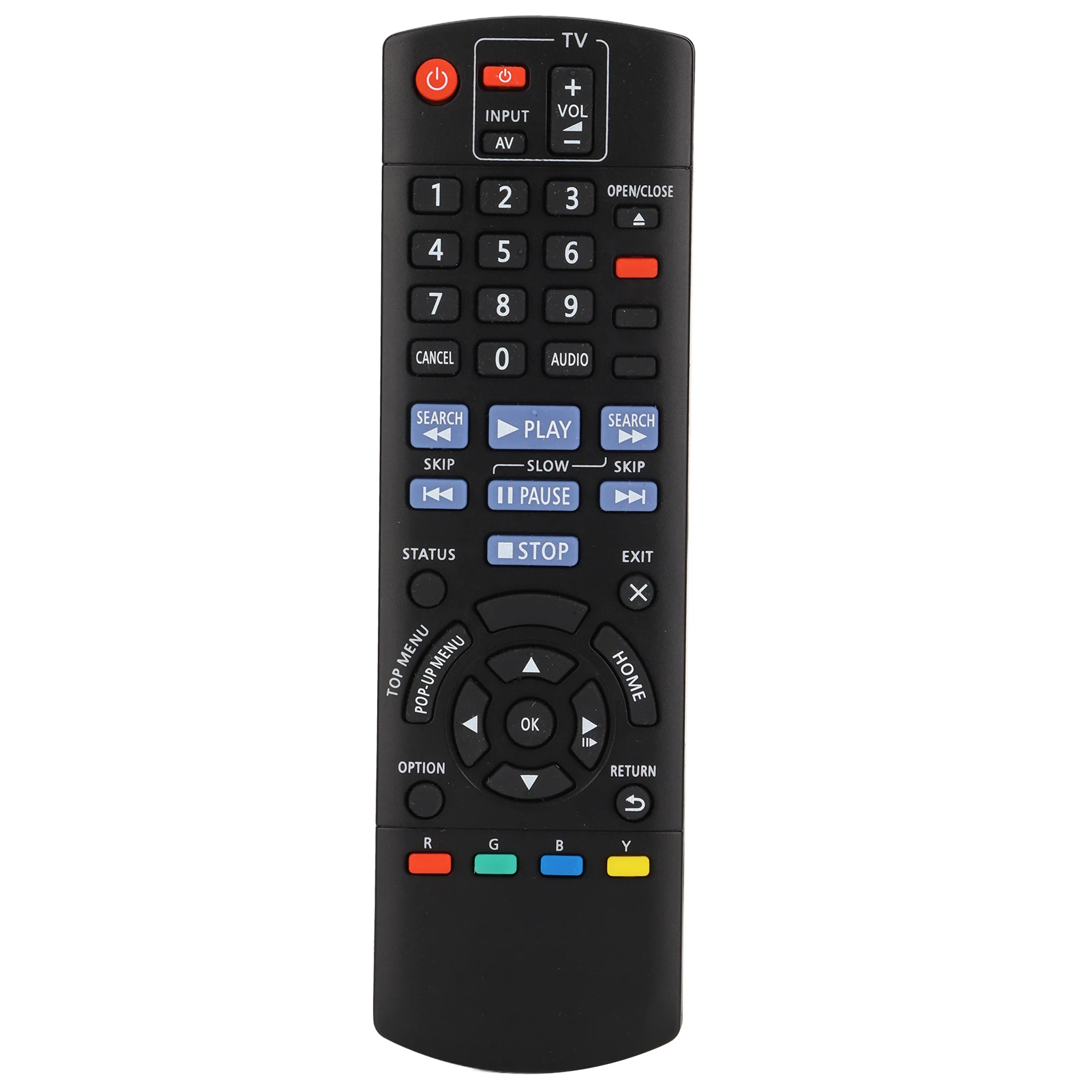 N2QAYB000734 Replacement Remote Control Suitable for DMP‑BD75 DMP‑BD77 DMP‑BD87 DMP‑BD755 Player
N2QAYB000734 Replacement Remote Control Suitable for DMP‑BD75 DMP‑BD77 DMP‑BD87 DMP‑BD755 Player