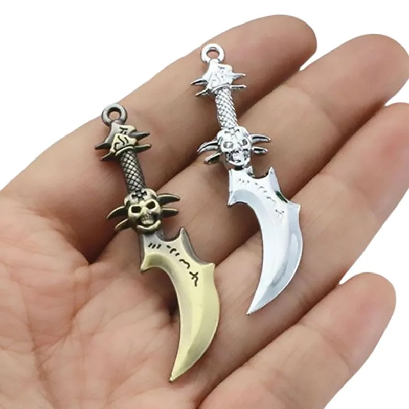 WZNB 5Pcs Pirate Dagger Charms for Jewelry Making Skull Head Dagger Alloy Pendant Diy Earring Necklace Accessories Supplies
WZNB 5Pcs Pirate Dagger Charms for Jewelry Making Skull Head Dagger Alloy Pendant Diy Earring Necklace Accessories Supplies