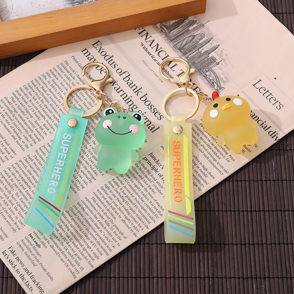 Lovely Resin Cartoon Animals Keychain Cute Bear Rabbit Pendants Alloy Keyring Women Handbag Accessories Pendants Funny Gifts
Lovely Resin Cartoon Animals Keychain Cute Bear Rabbit Pendants Alloy Keyring Women Handbag Accessories Pendants Funny Gifts