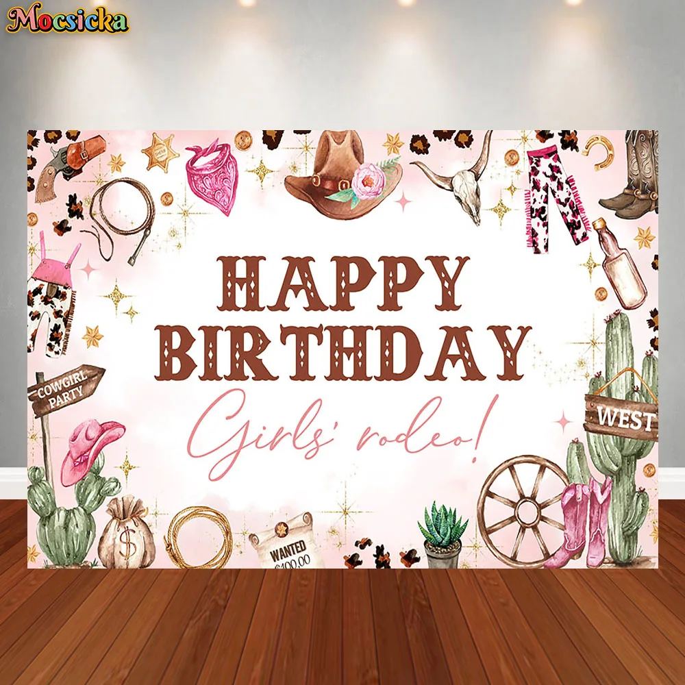 Mocsicka Western World Theme Background Children and Girls Have Happy Births Party Decoration Cowboy Studio Prop Banner
Mocsicka Western World Theme Background Children and Girls Have Happy Births Party Decoration Cowboy Studio Prop Banner