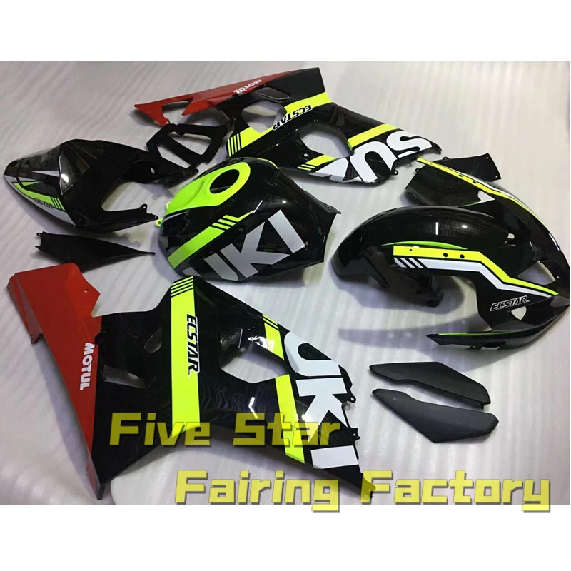 Комплект обтекателей для мотоциклов Suzuki GSXR600 750 2004 2005 GSXR 600 GSXR750 K4 инжекционная форма для кузова желтого и черного цвета
Комплект обтекателей для мотоциклов Suzuki GSXR600 750 2004 2005 GSXR 600 GSXR750 K4 инжекционная форма для кузова желтого и черного цвета
