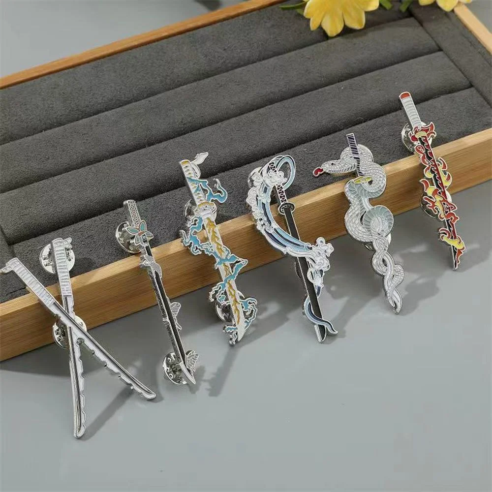 Demon Slayer Katana Brooch on Clothes Backpack Kimetsu No Yaiba Anime Accessories Manga Badges Enamel Pin Women Jewelry Men Gift
Demon Slayer Katana Brooch on Clothes Backpack Kimetsu No Yaiba Anime Accessories Manga Badges Enamel Pin Women Jewelry Men Gift
