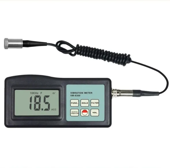 LANDTEK Handheld Vibration Tester VM-6360 measure Acceleration & Velocty & Displacement
LANDTEK Handheld Vibration Tester VM-6360 measure Acceleration & Velocty & Displacement