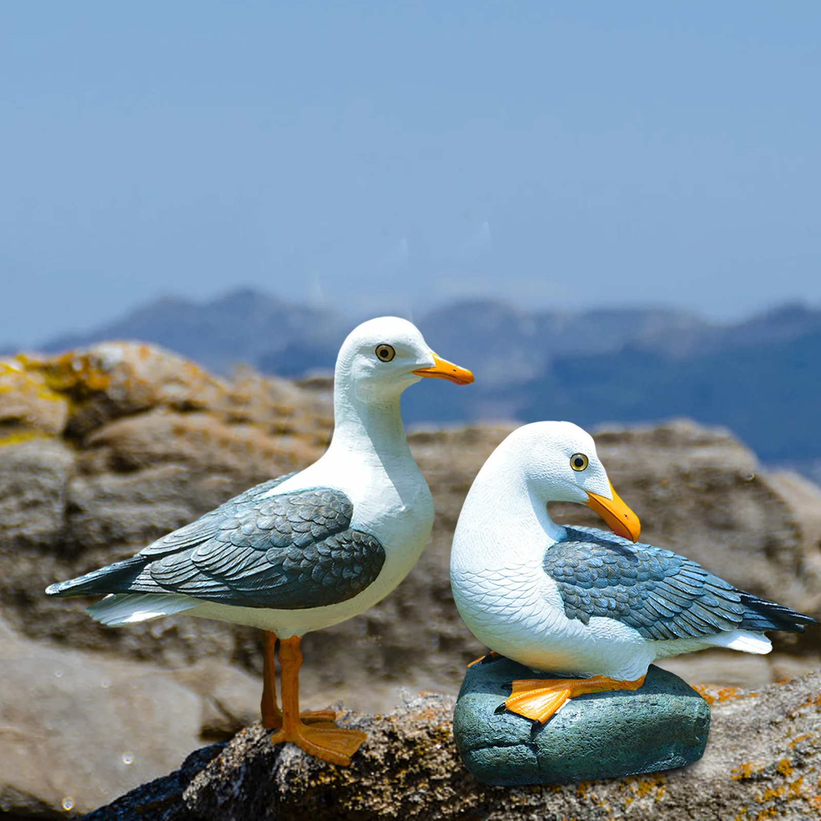 1Pc Mediterranean Style Sea Bird Statue Seagulls Mini Figurine Animal Model Home Desktop Ornaments Garden Landscaping Decor
1Pc Mediterranean Style Sea Bird Statue Seagulls Mini Figurine Animal Model Home Desktop Ornaments Garden Landscaping Decor