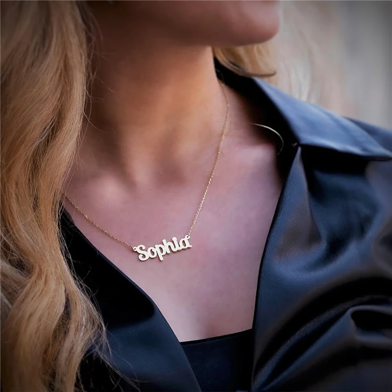 Personalized Handwritten Custom Name Necklace Stainless Steel Gold Choker Name Pendant Necklace Jewelry For Women Jewelry Gifts
Personalized Handwritten Custom Name Necklace Stainless Steel Gold Choker Name Pendant Necklace Jewelry For Women Jewelry Gifts