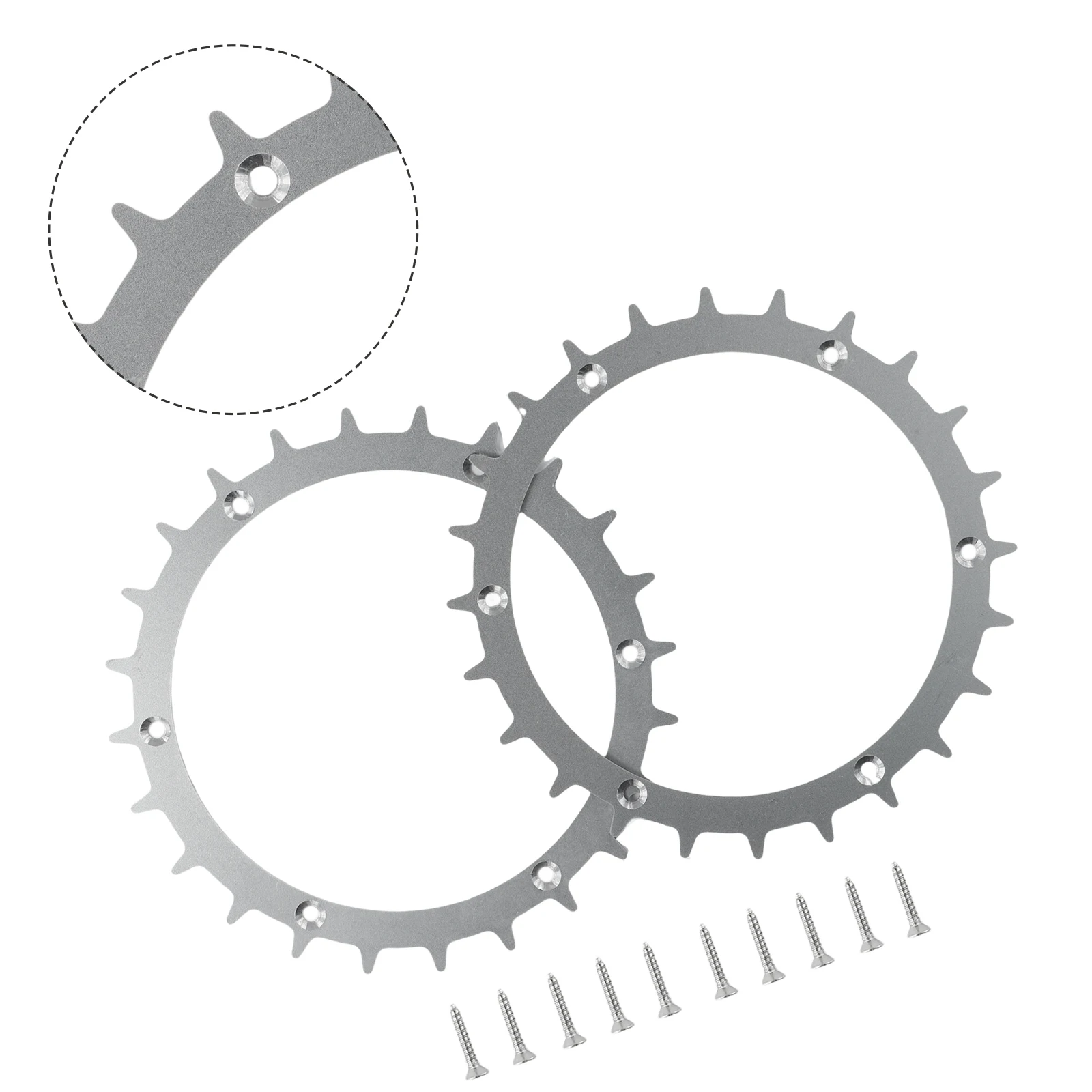 Robotic Mower Traction Improved Auxiliary Wheels Robotic Spikes For Bosch Indego XS 300 400 350 M700 Robot Lawn Mower Traction
Robotic Mower Traction Improved Auxiliary Wheels Robotic Spikes For Bosch Indego XS 300 400 350 M700 Robot Lawn Mower Traction