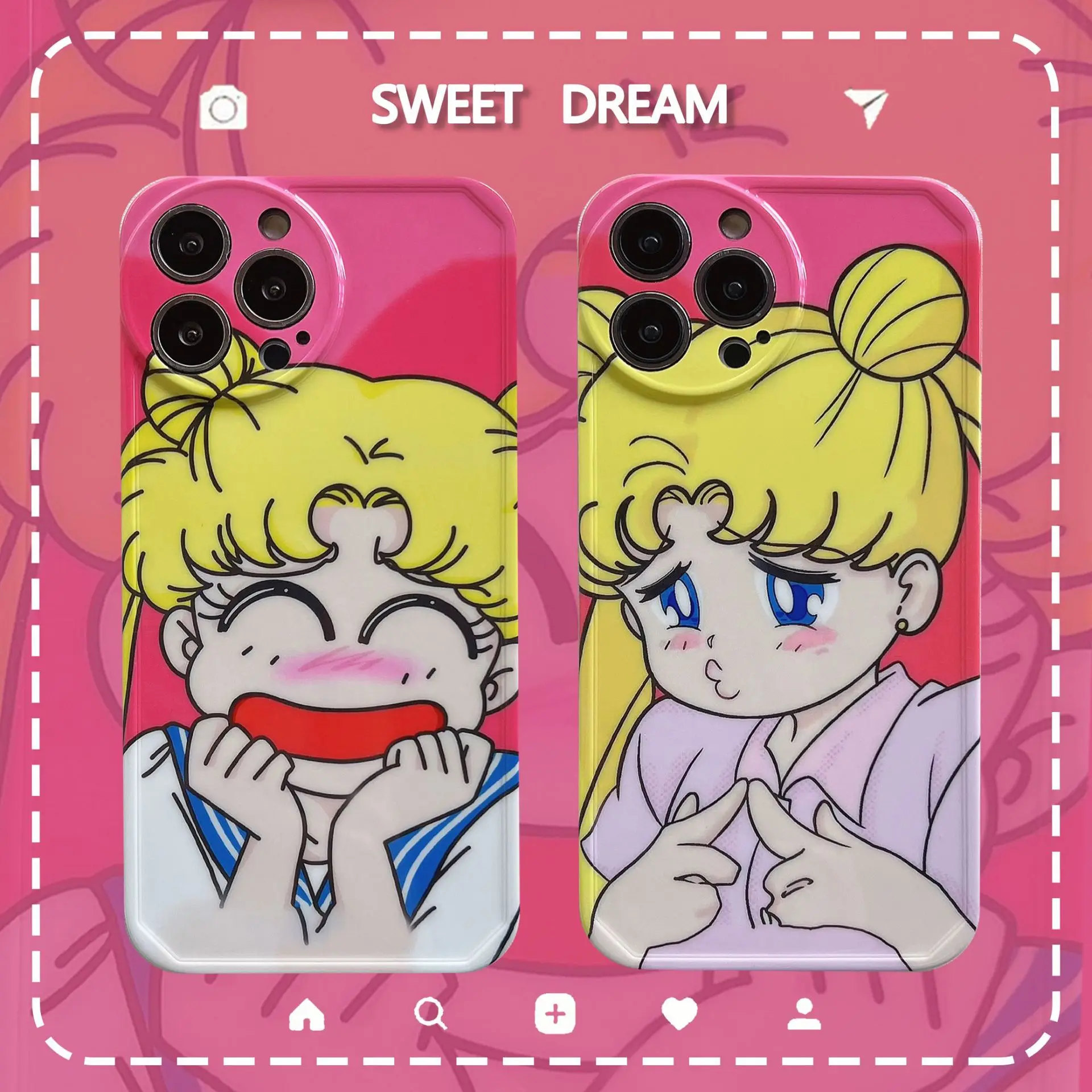 Personality Cartoon Girl Phone Case Cover for IPhone 7 8 Plus 11 12 13 Pro X XR XS Max Shockproof Case for IPhone 13 Cases
Personality Cartoon Girl Phone Case Cover for IPhone 7 8 Plus 11 12 13 Pro X XR XS Max Shockproof Case for IPhone 13 Cases