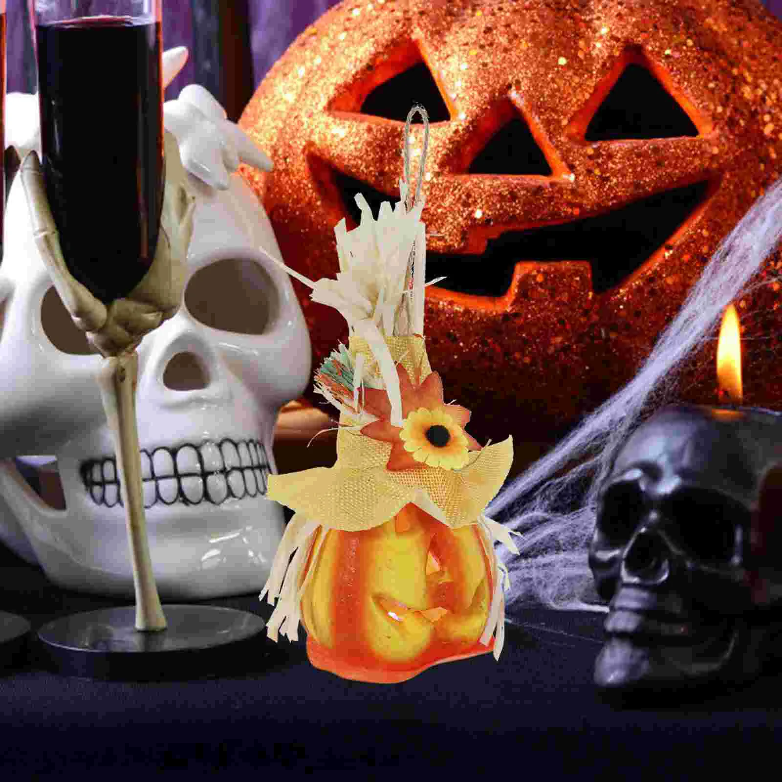 Настольная лампа на Хэллоуин, светильники в виде тыквы, украшения для женщин, интерьерные рождественские свечи