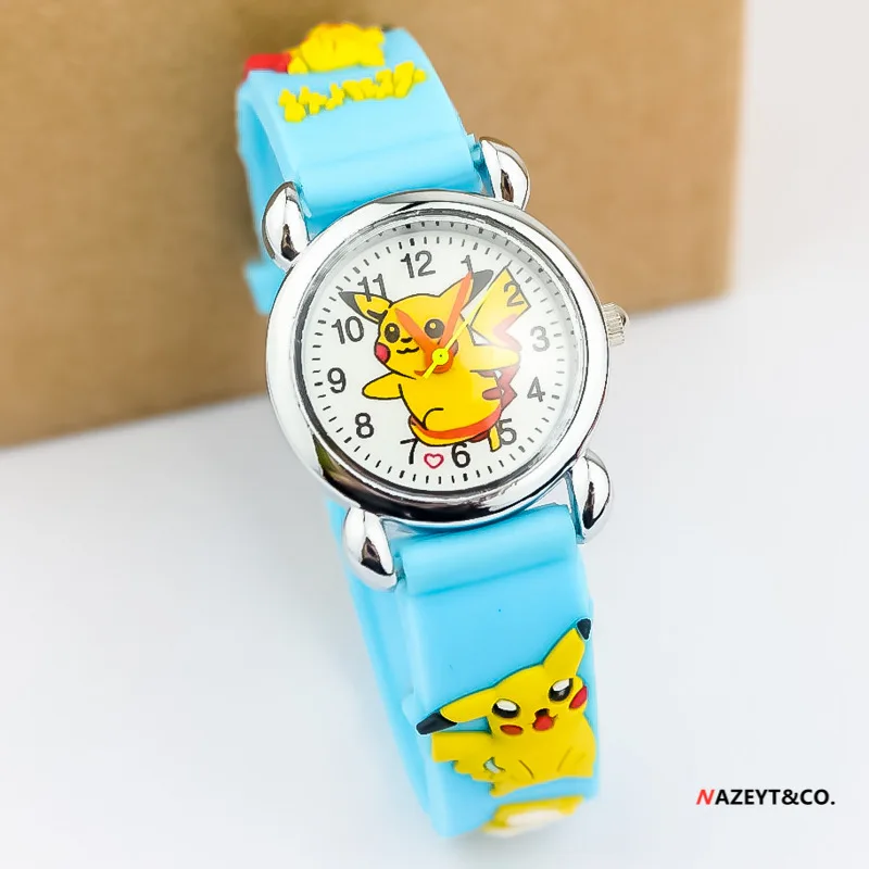 10 Styles Pokémon Anime Pikachu Kids Cartoon Silicone Watch Boys Girls Birthday Gifts
10 Styles Pokémon Anime Pikachu Kids Cartoon Silicone Watch Boys Girls Birthday Gifts
