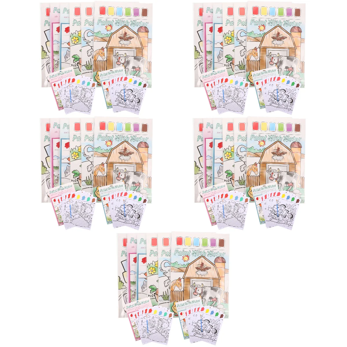30 Portable Coloring Books for Kids Drawing Books Children Reusable Painting Books
30 Portable Coloring Books for Kids Drawing Books Children Reusable Painting Books