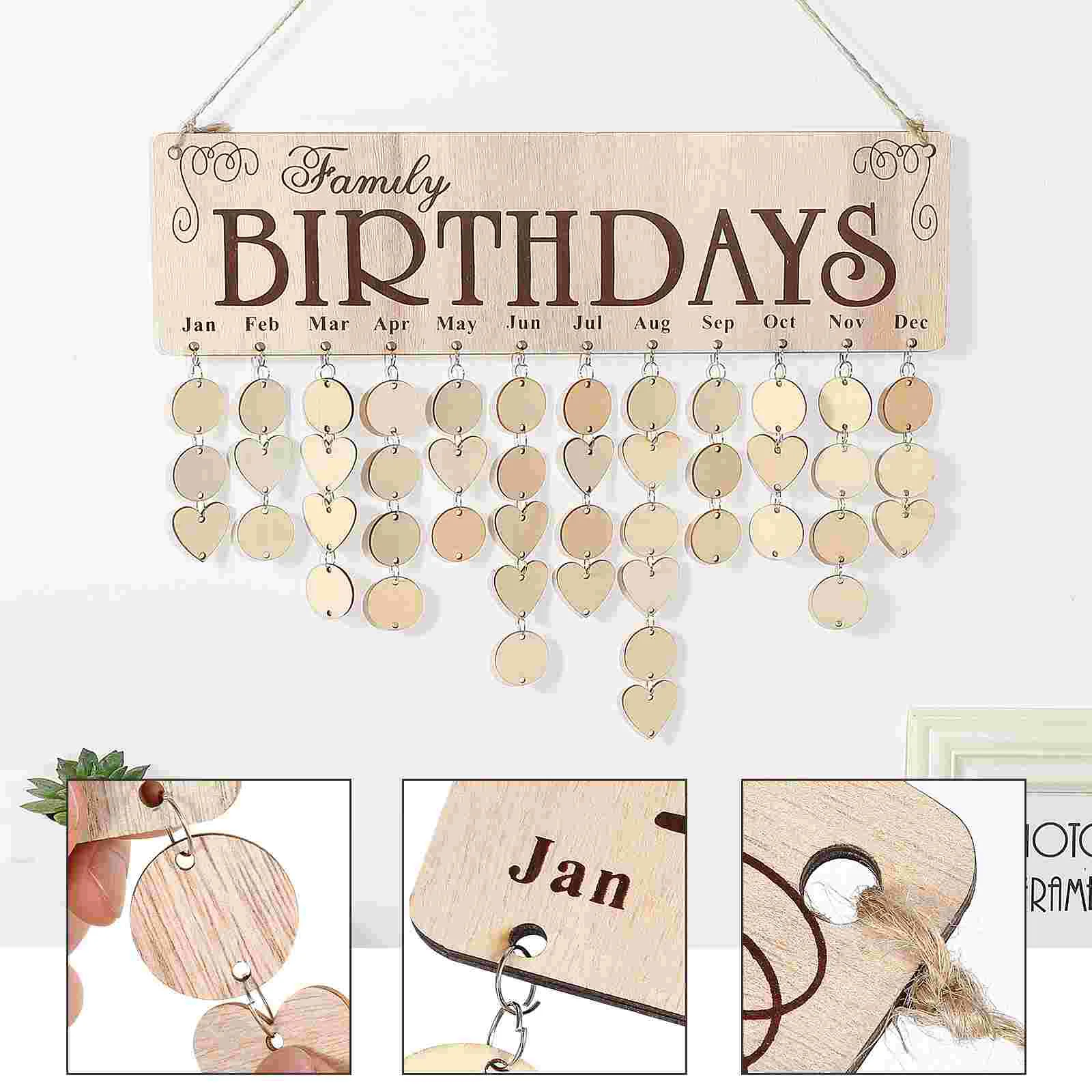 Calendar Birthday Wooden Family Board Hanging Wall Reminder Decor Tagsdiy Block home Advent Bulletin Plaque Board For Christmas
Calendar Birthday Wooden Family Board Hanging Wall Reminder Decor Tagsdiy Block home Advent Bulletin Plaque Board For Christmas