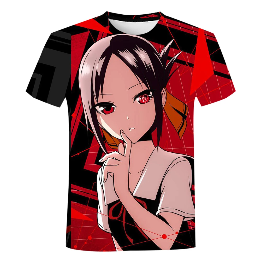 Kaguya Sama T Shirt Anime Love Is War 3D Streetwear Men Women Fashion Oversized T Shirts Harajuku Kids T Shirt Clothes
Kaguya Sama T Shirt Anime Love Is War 3D Streetwear Men Women Fashion Oversized T Shirts Harajuku Kids T Shirt Clothes