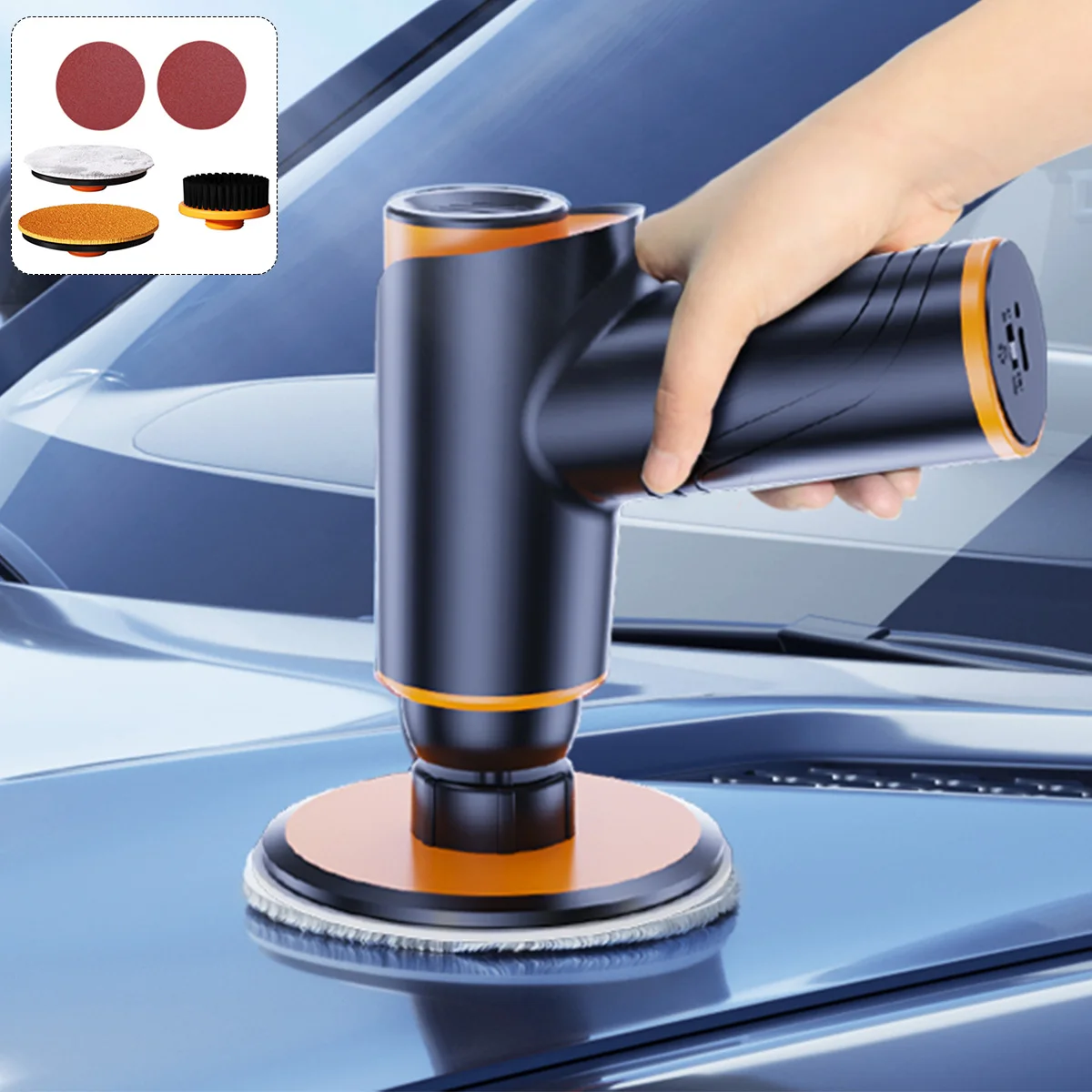 Car Buffer Polisher Cordless 2250RPM Buffer Polisher for Car Detailing Portable 2000mAh Auto Buffer Polisher
Car Buffer Polisher Cordless 2250RPM Buffer Polisher for Car Detailing Portable 2000mAh Auto Buffer Polisher