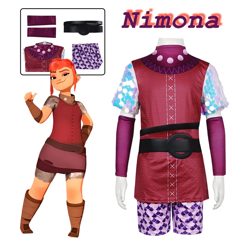 Nimona Косплей Костюм Аниме фильм Nimona Косплей топ брюки комплект униформа для детей Хэллоуин карнавальные костюмы для детей
Nimona Косплей Костюм Аниме фильм Nimona Косплей топ брюки комплект униформа для детей Хэллоуин карнавальные костюмы для детей